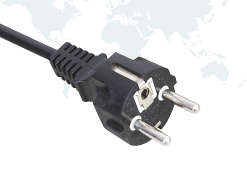 Korea KC Power Cords, KSC 8305 Plug, Type E,F, 3 poles, KC Certified