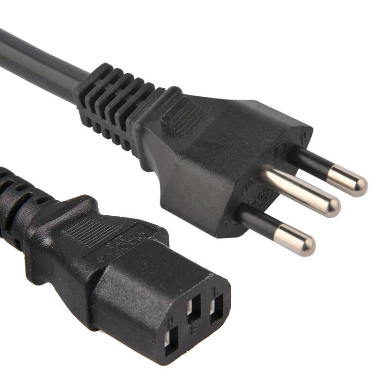 Brazil Power Cords UC INMETRO Plug end IEC C13